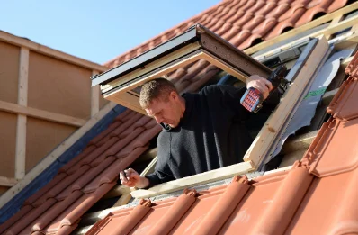 Pose de fenêtres de toit Velux à Chamelet